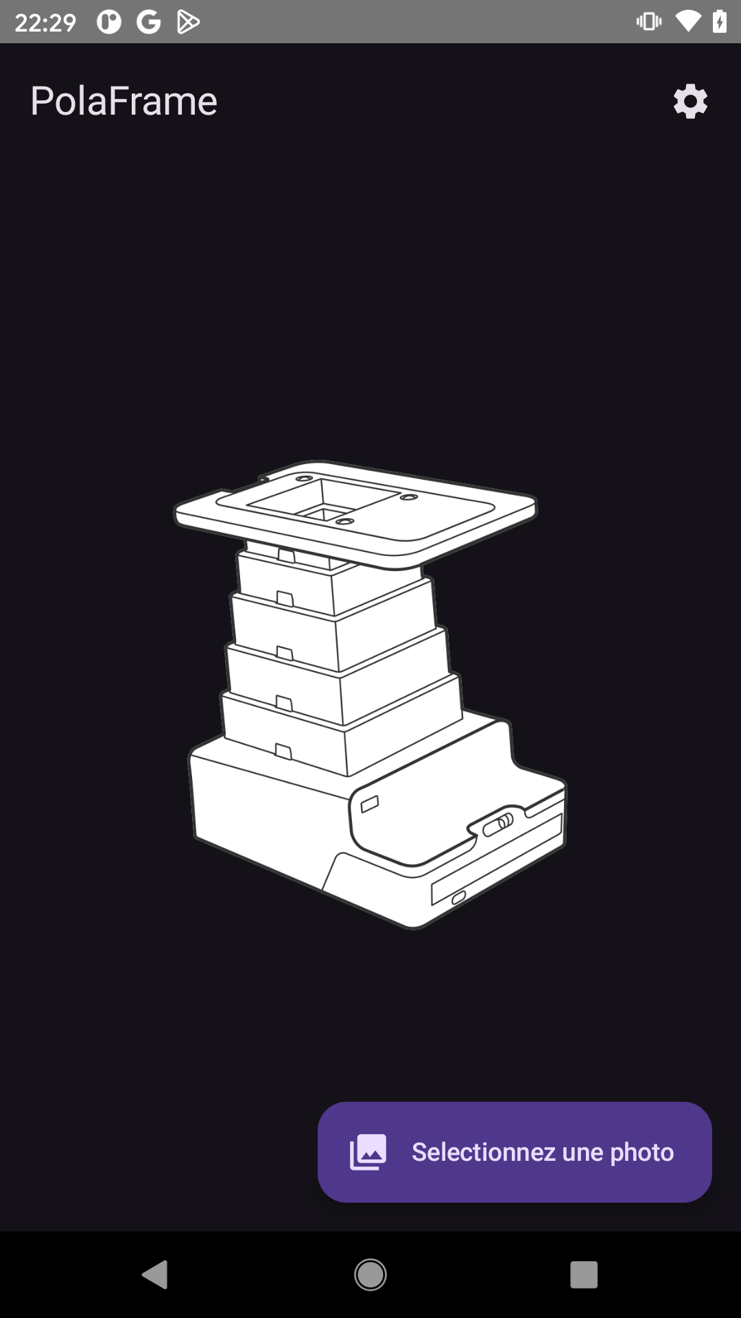 PolaFrame App Screenshot